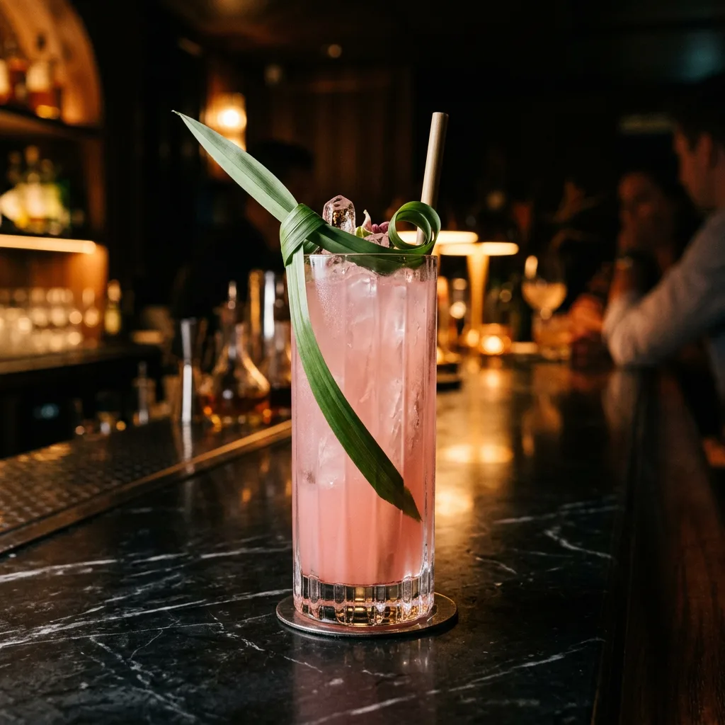 Pandan Me cocktail