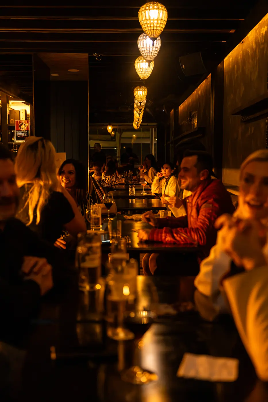 The Soi Fire dining room packed with guests