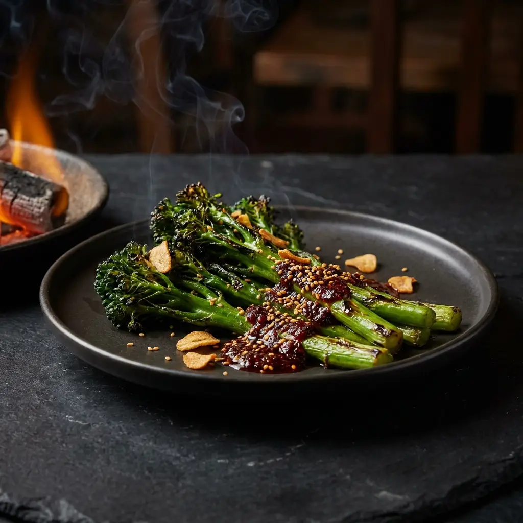 Charred broccolini